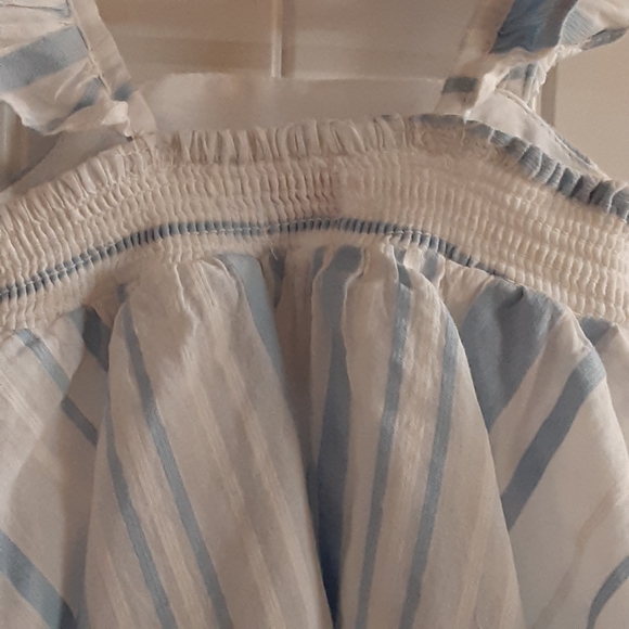 TOMMY BAHAMA 6 - 9 most Blue and White Lace & Embroidered Dresd - Picture 6 of 11